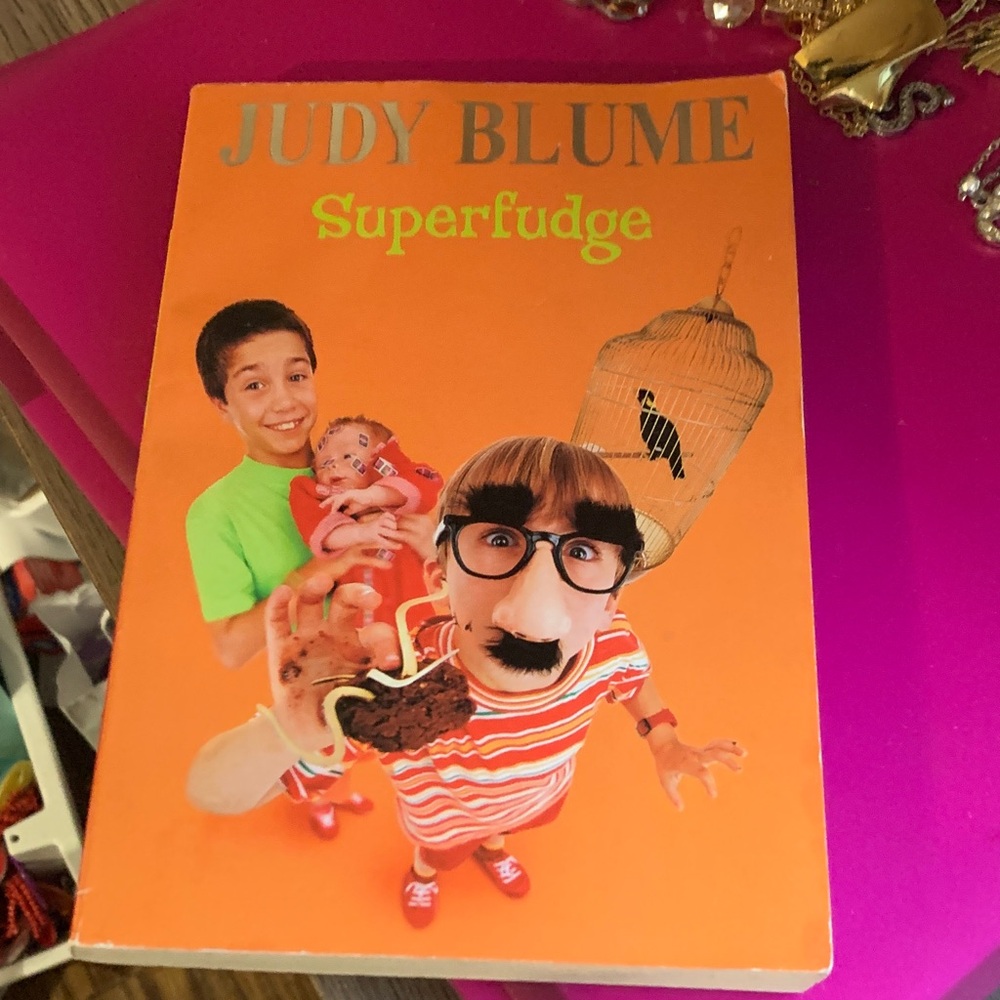 Judy Blue Superfudge Book - Orange Cover